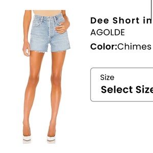 AGOLDE Dee Short